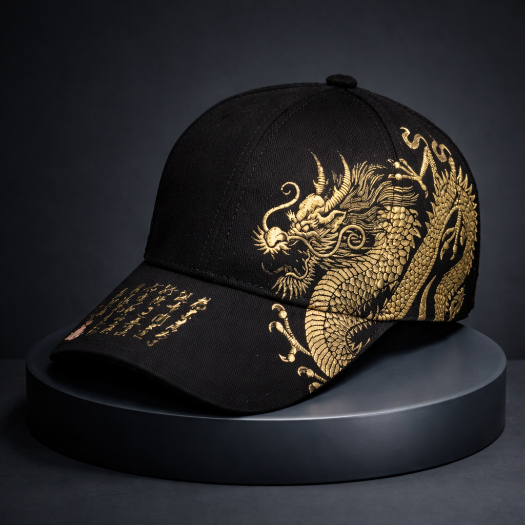 Charmeur Apparel Baseball Cap Mireu Collection Black Austrailia