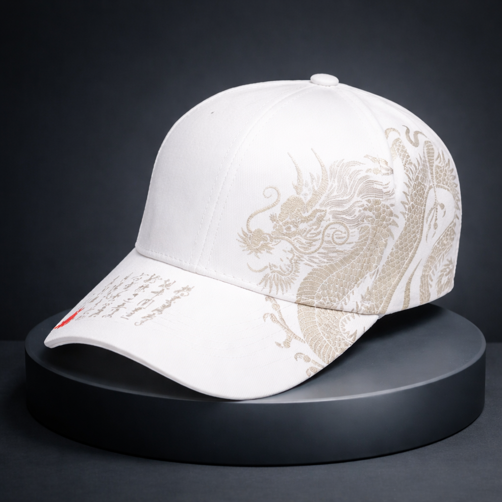 Charmeur Apparel Baseball Cap Mireu Collection White Austrailia